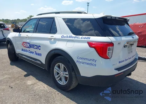 2022 Ford Explorer Xlt z USA, uszkodzony, nr VIN 1FMSK7DH0NGB83762